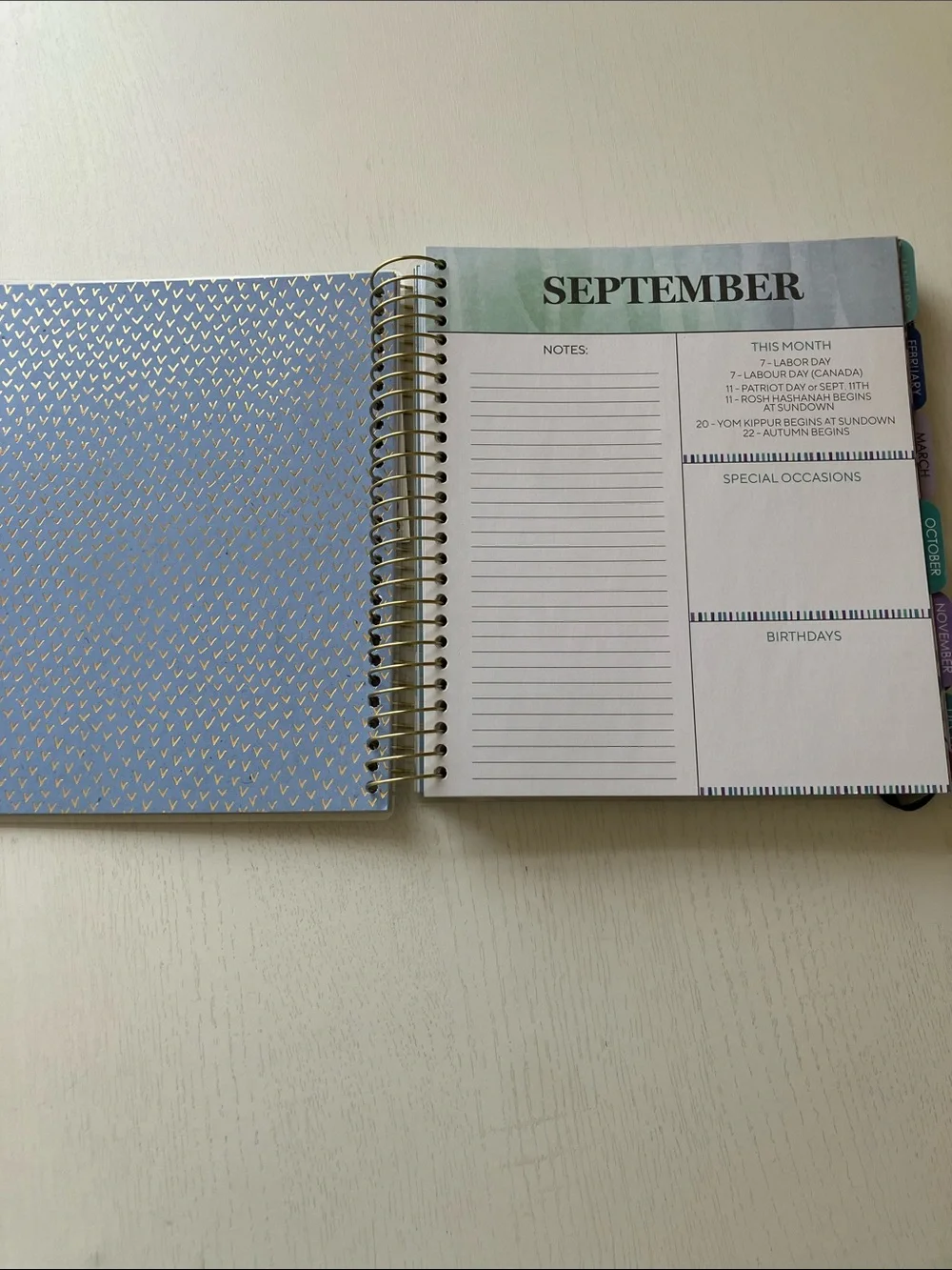 The Creative Expert 17 Month Planner-Rejoice In The Lord Always 8/26-12/27 NWT